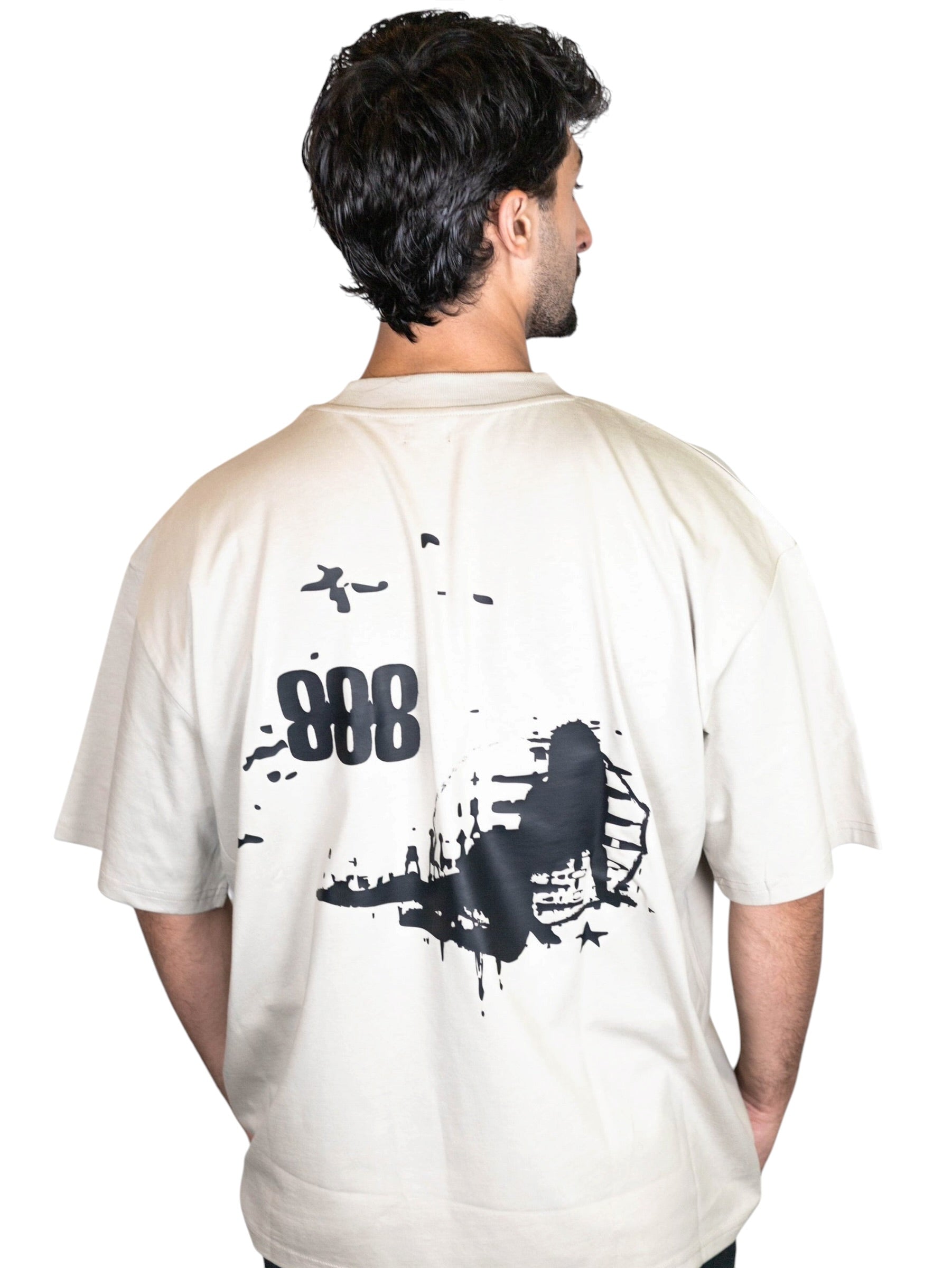 Camiseta Oversize Gris