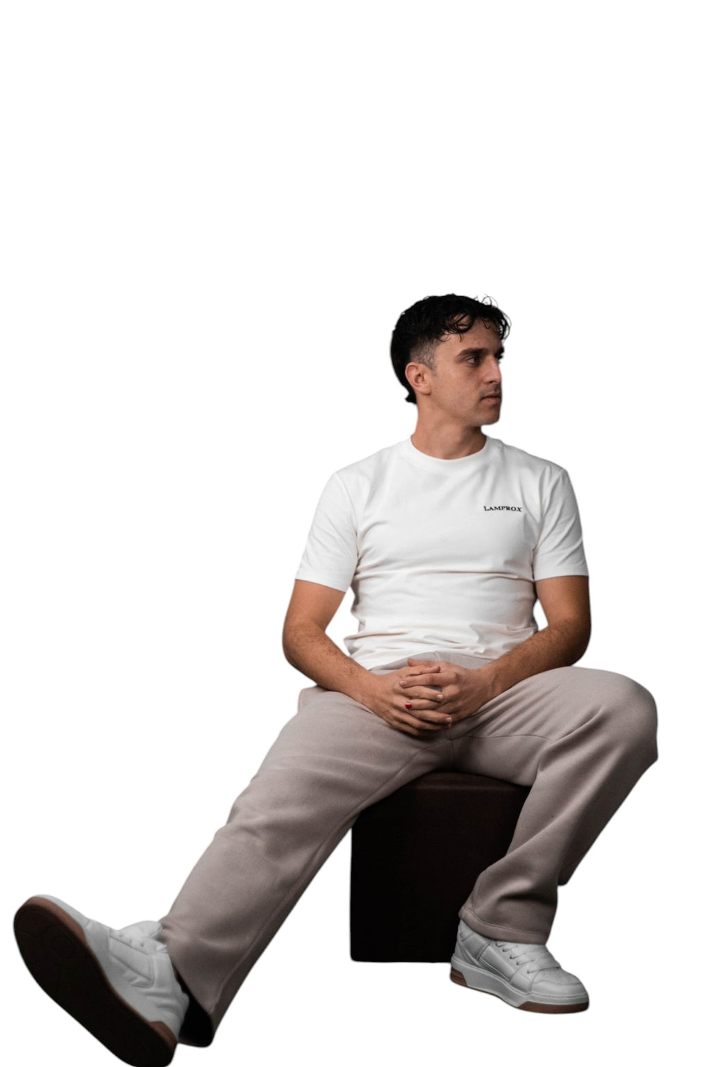 Pantalon de chandal beige