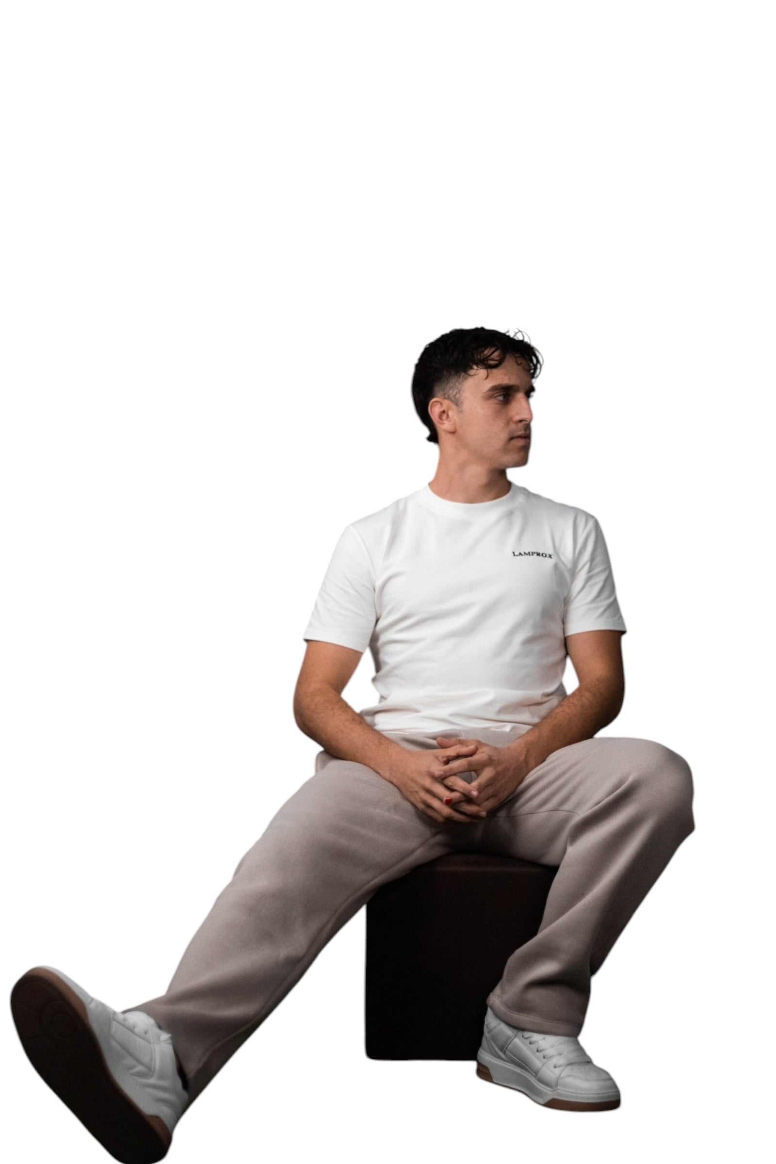 Camiseta regular Blanca