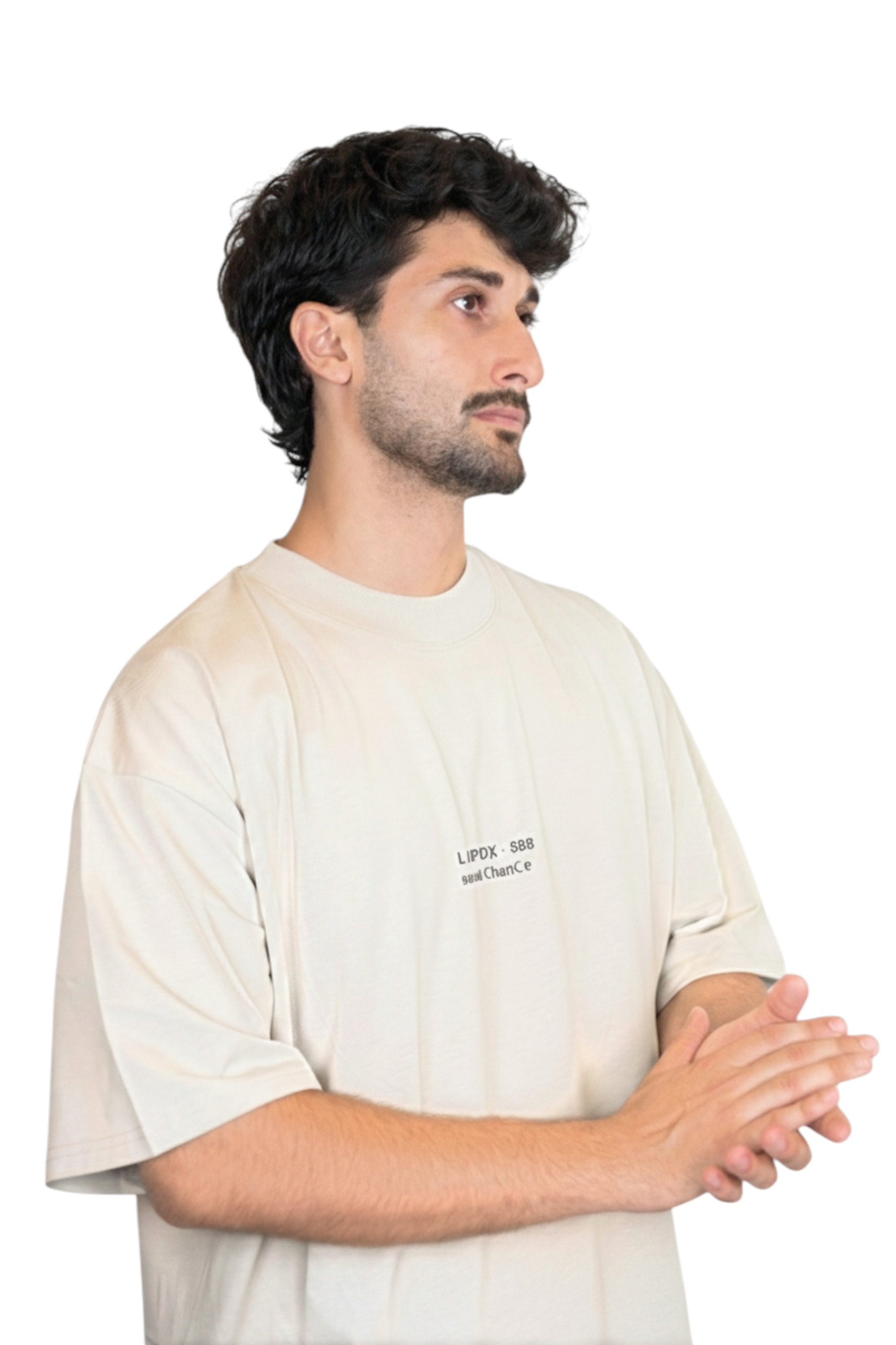 Camiseta Oversize Gris